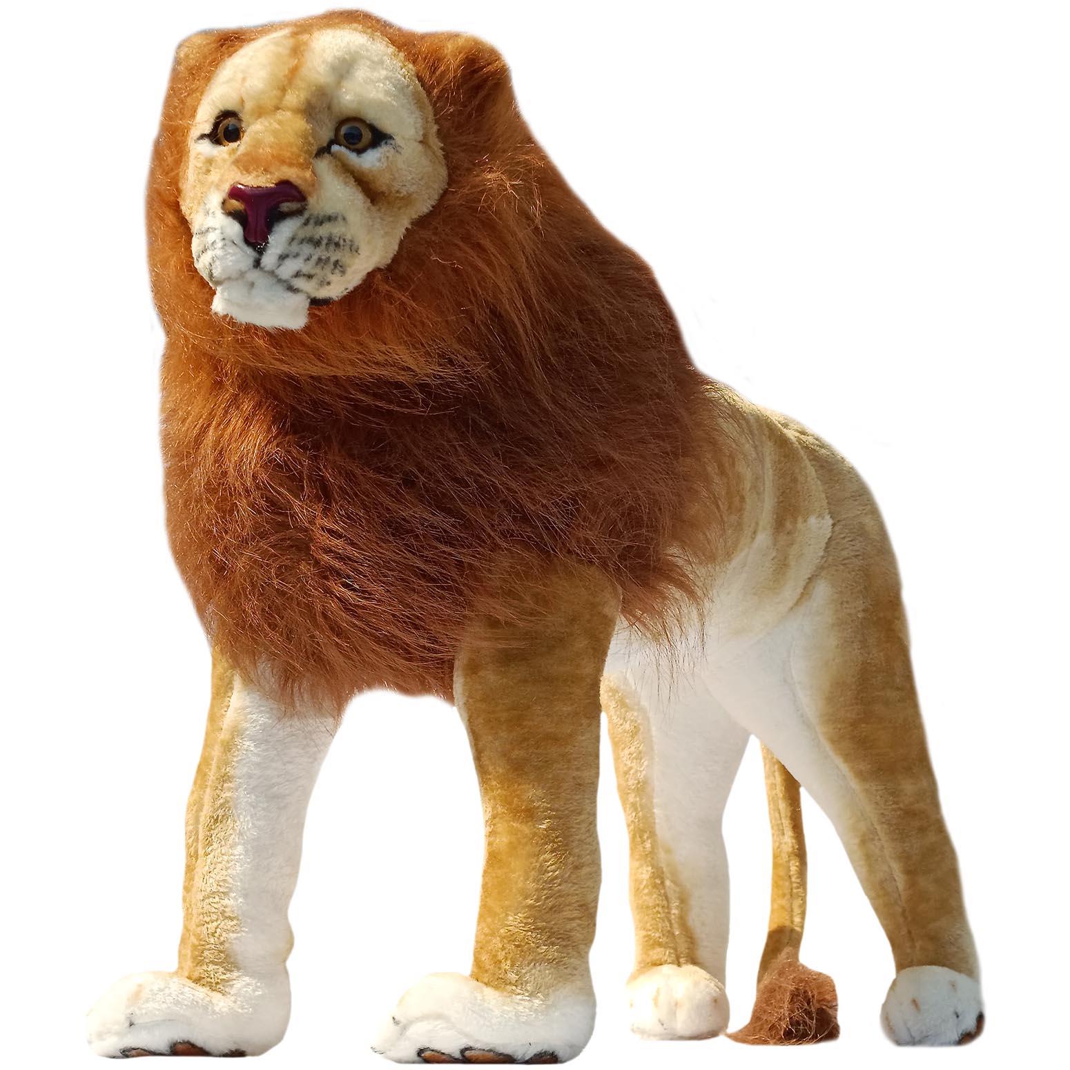 standing lion