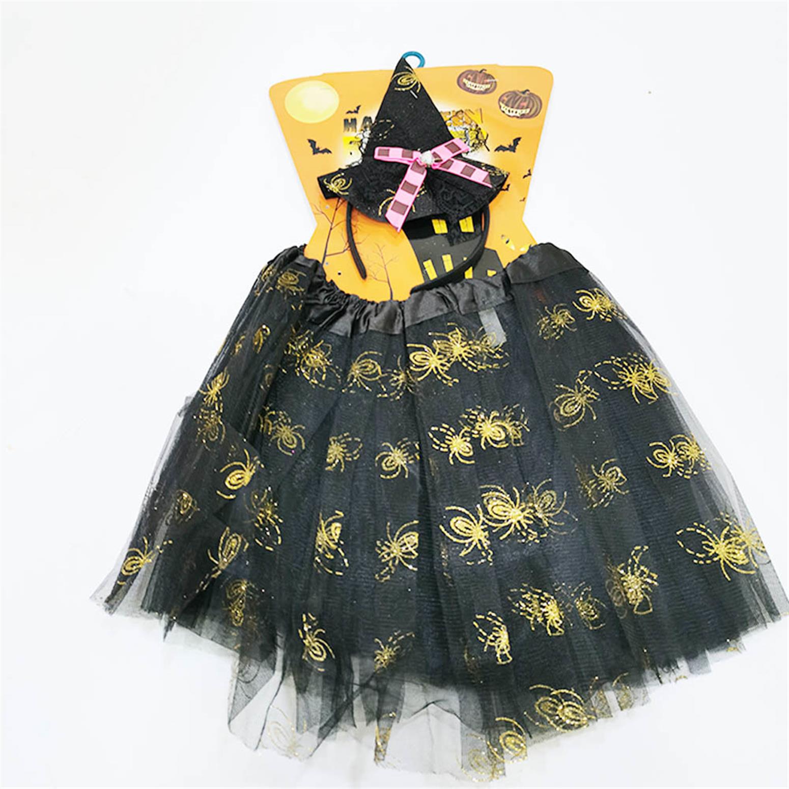 PARTY SKIRT & HAT SPIDER