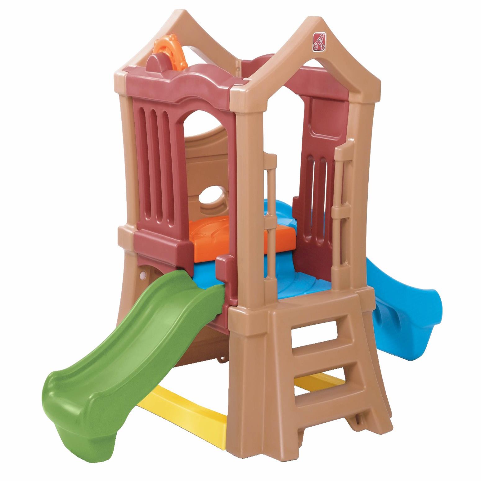 PLAY UP DOUBLE SLIDE CLIMBER
