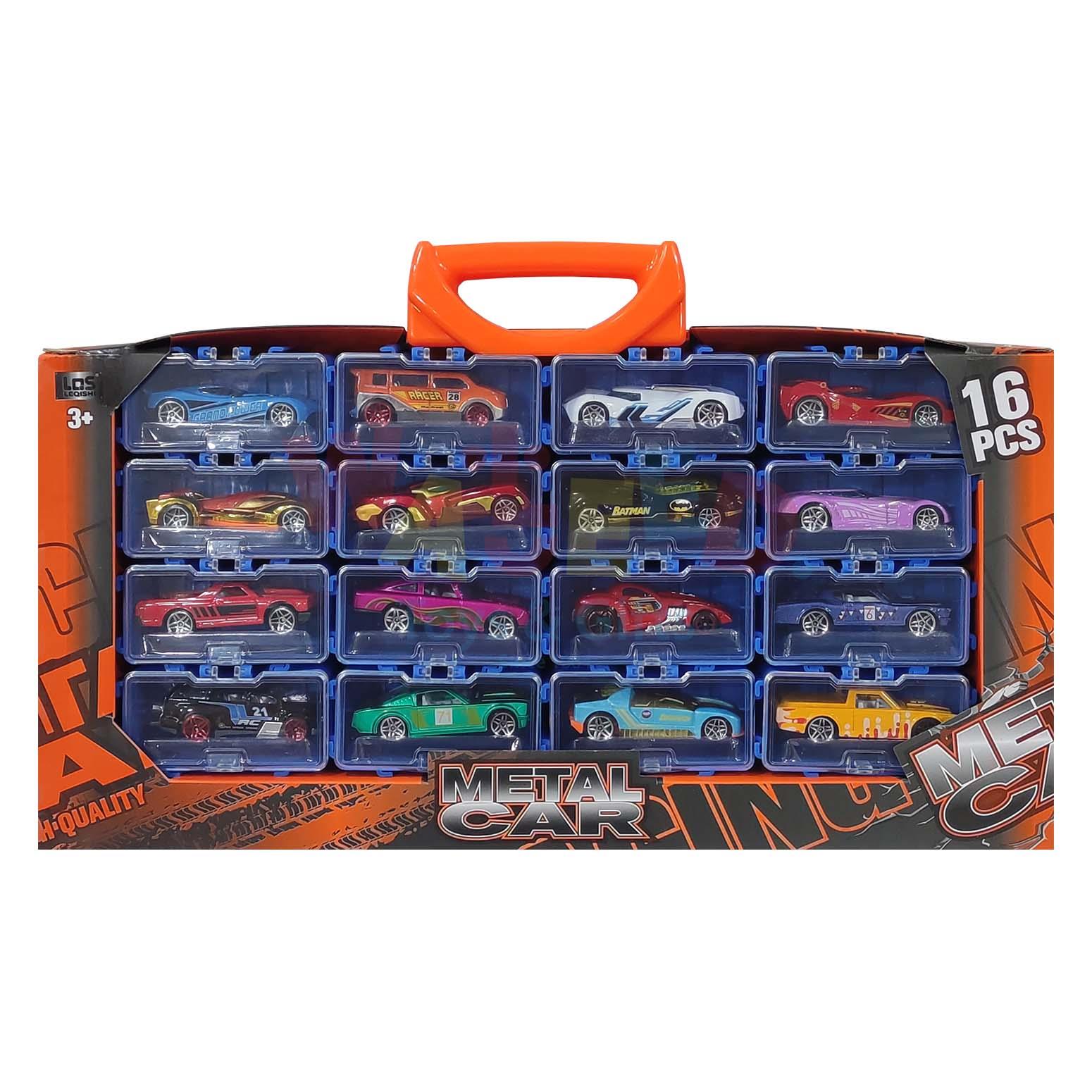 Free Wheel Die-Cast  Car 16PCS