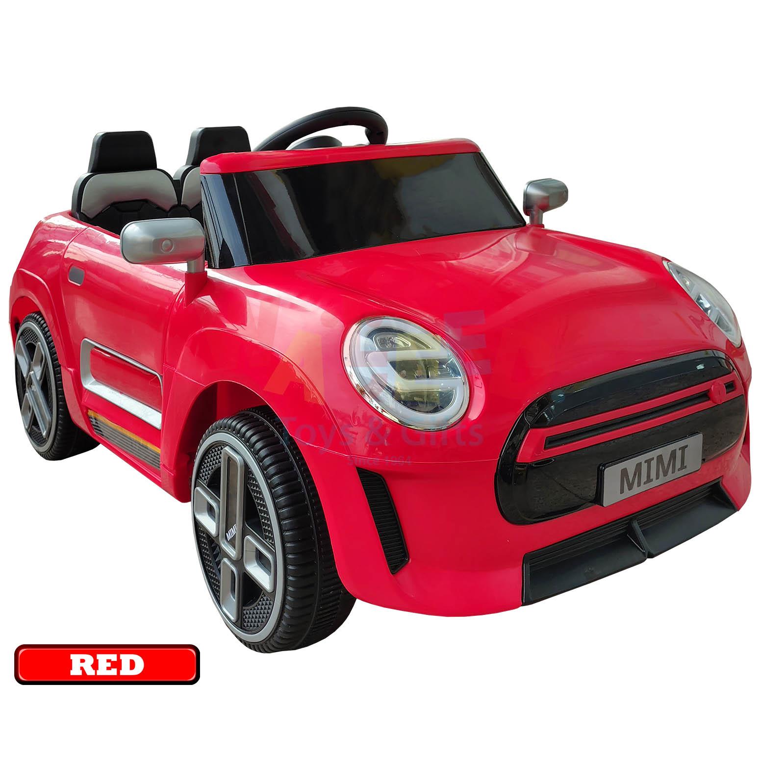 RIDE ON  R/C 12V BATTERY RED CAR