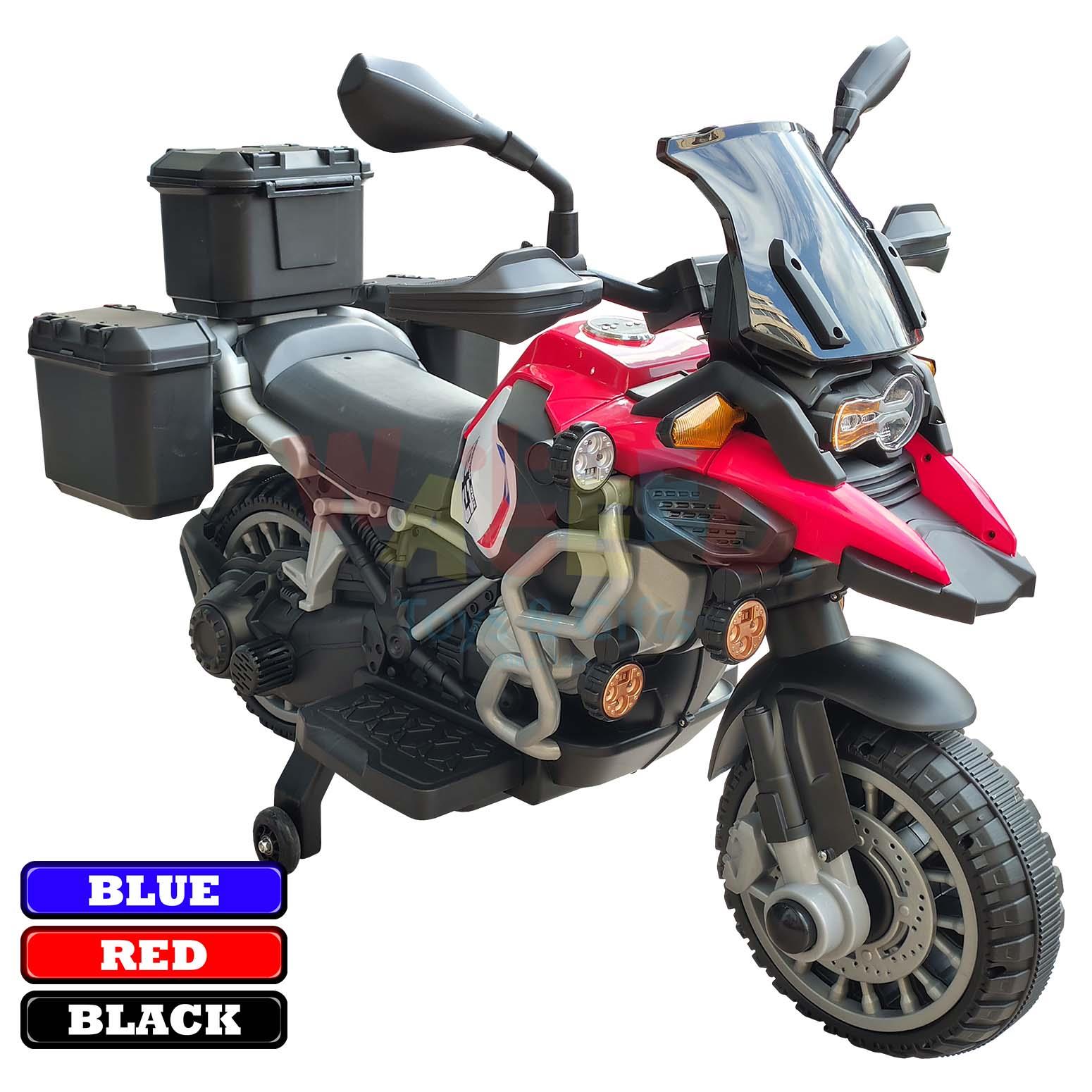 RIDE ON  MOTORCYCLE  12V BATTERY 3 COLOR