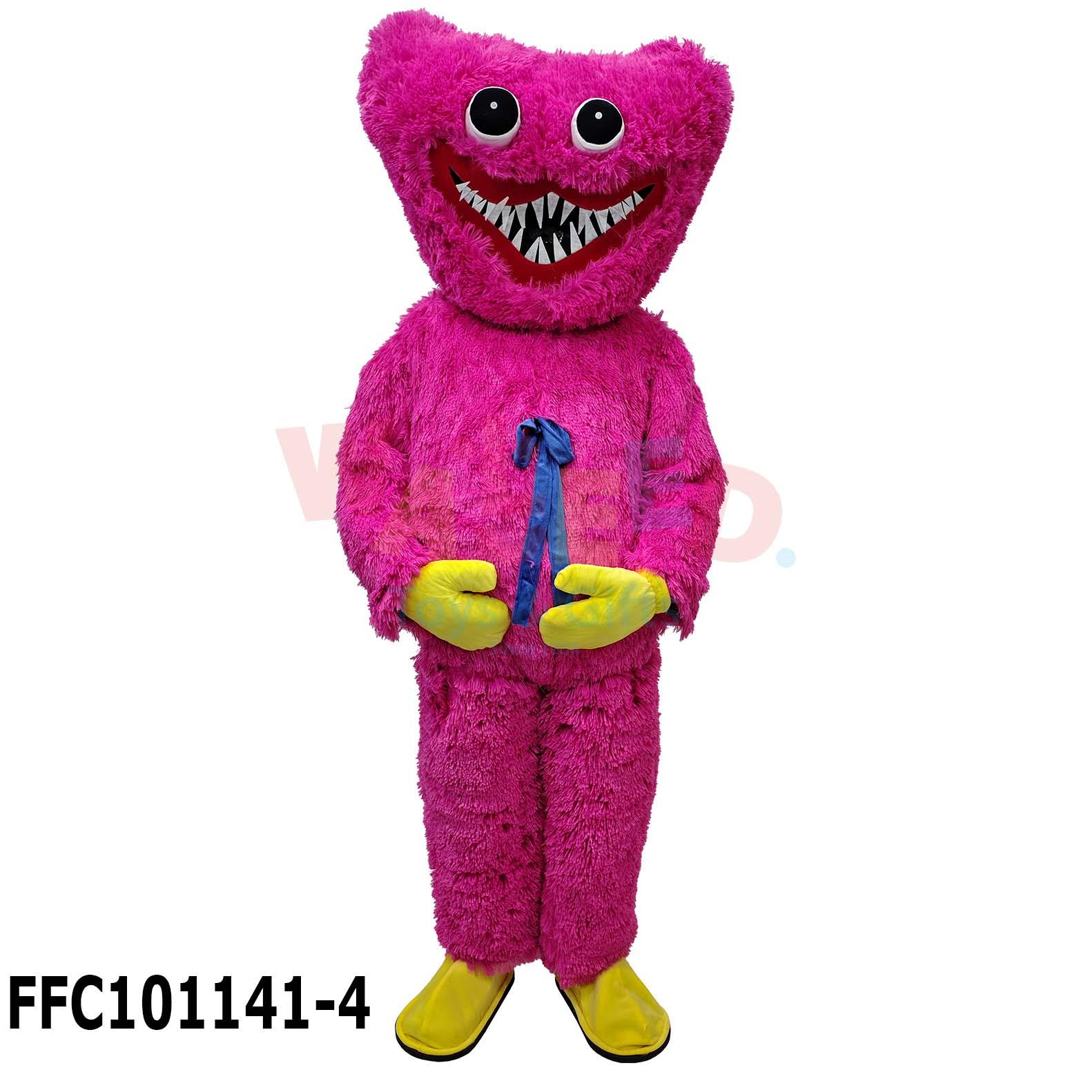 Adult Costume Huggie Buggie Mascot- Pink