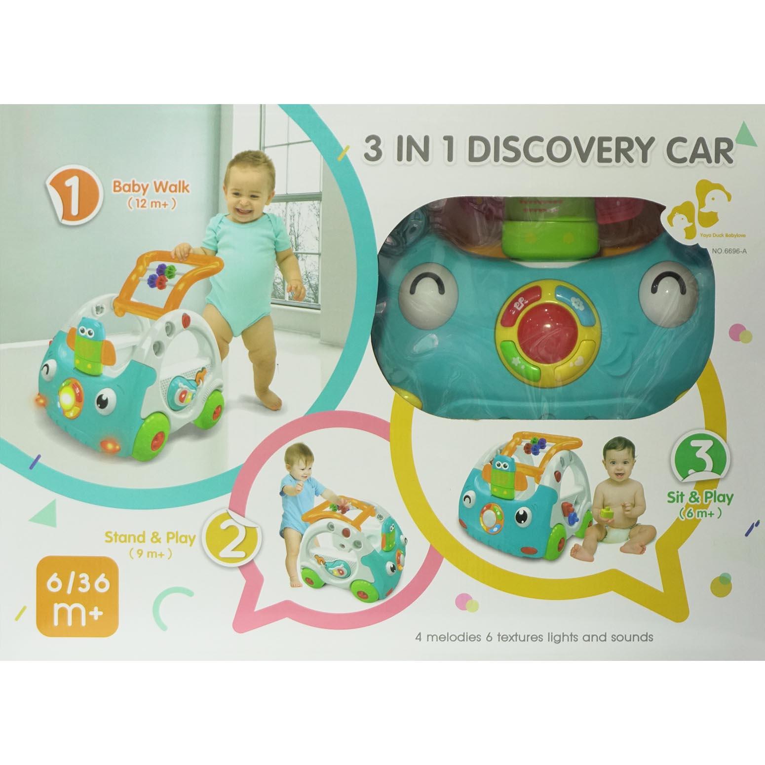 3 in 1  Discover Baby Walker
