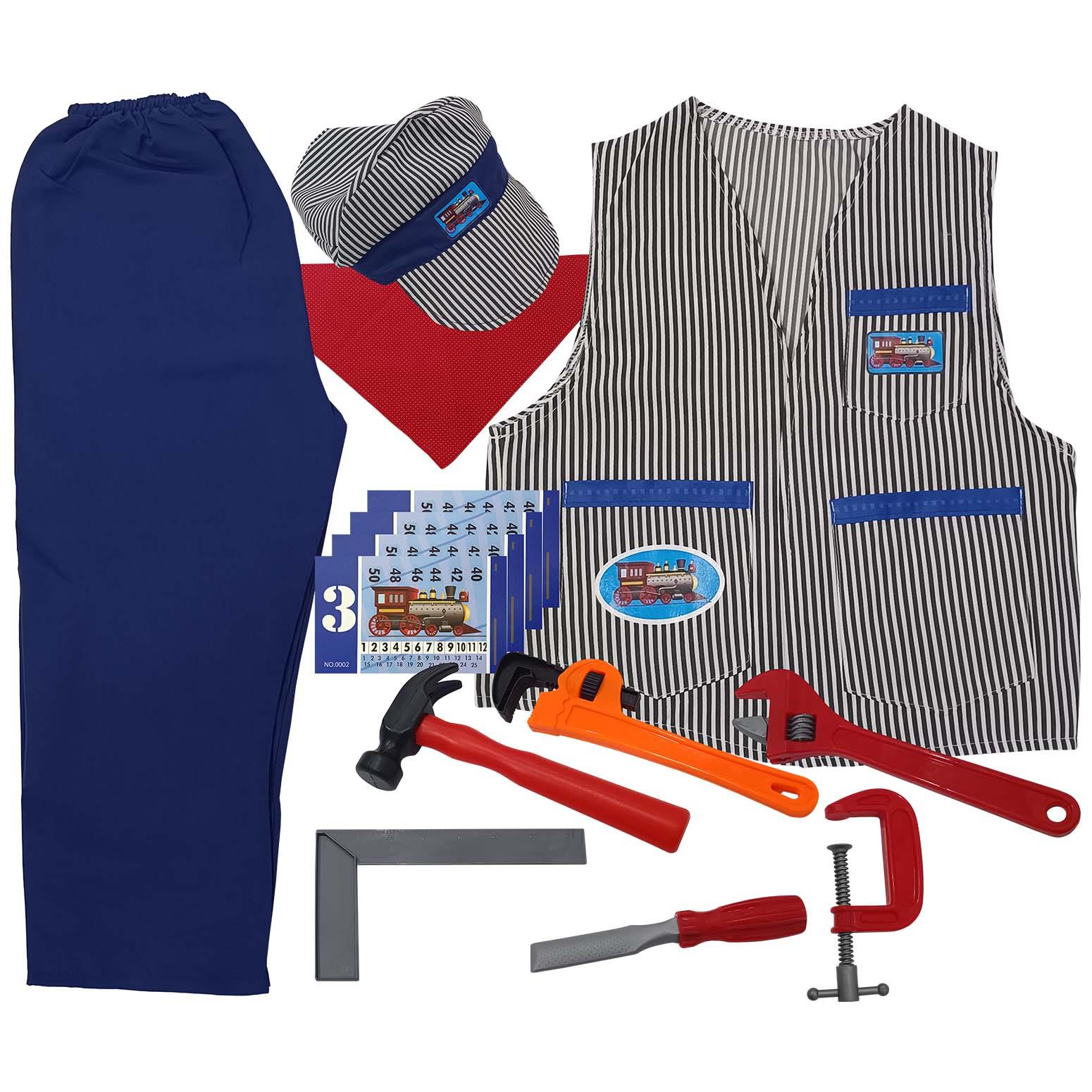 Railroad Worker Uniform (3-5 Yrs)