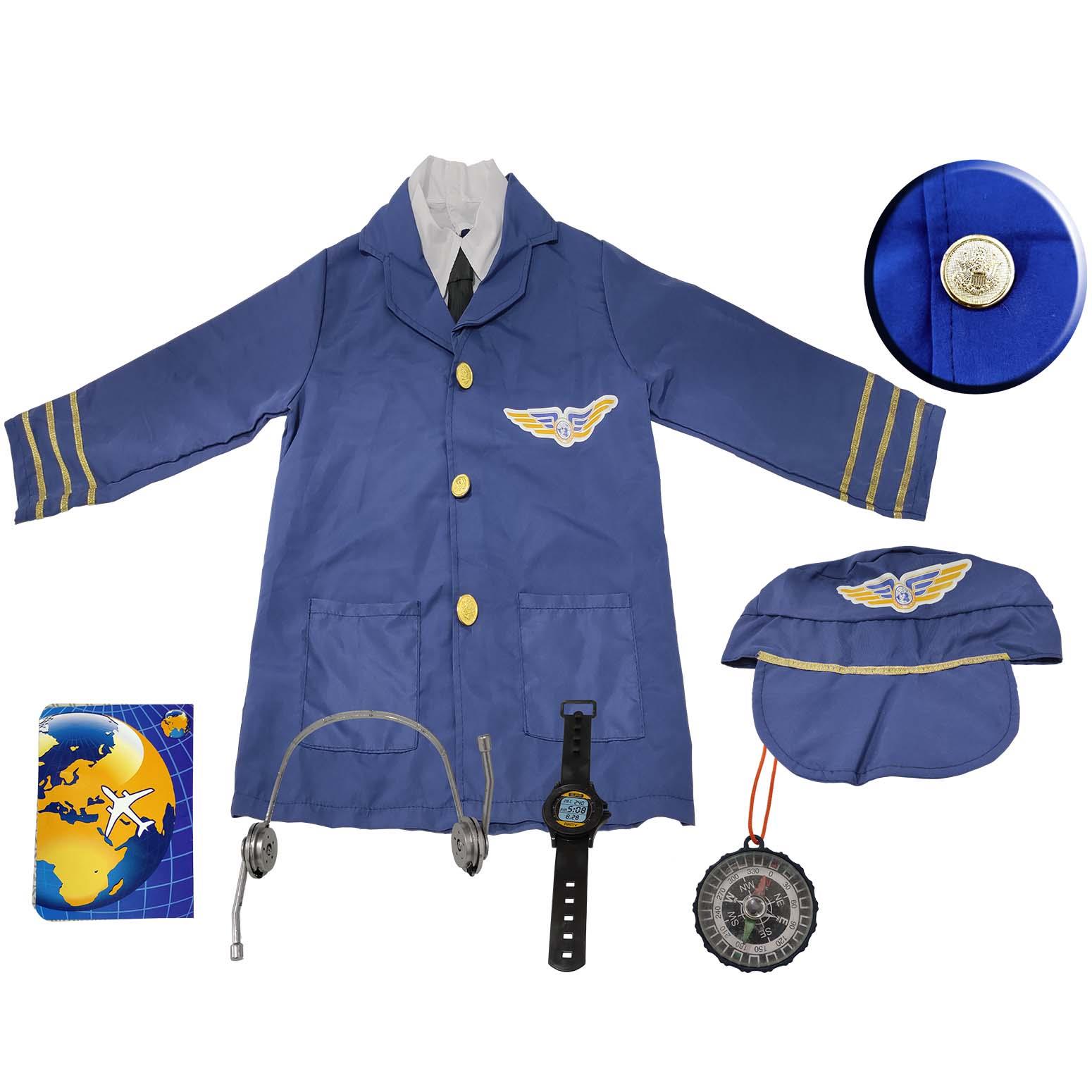 Captain Costume (3-7 Yrs)