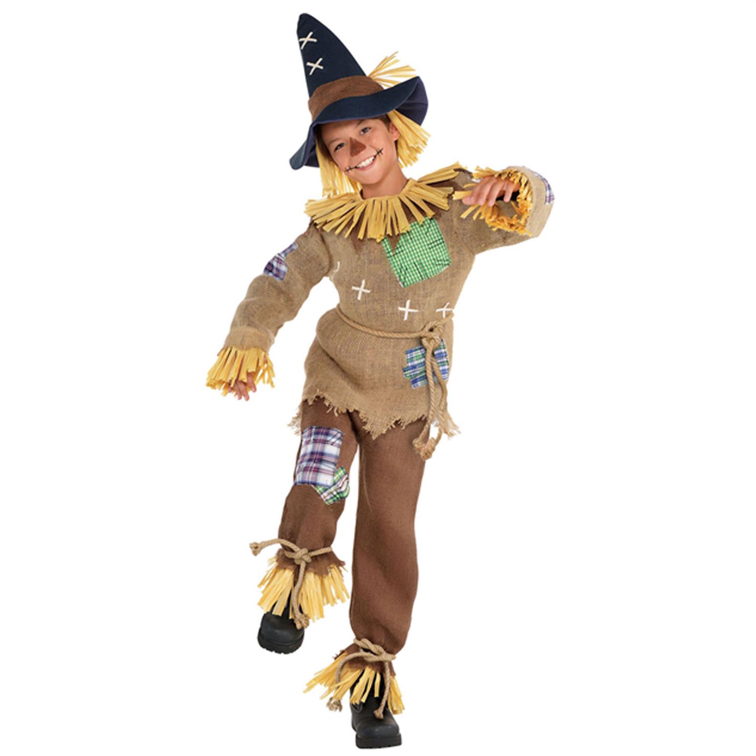 CHILD SCARECROW BOYS DRESS-UP MEDIUM