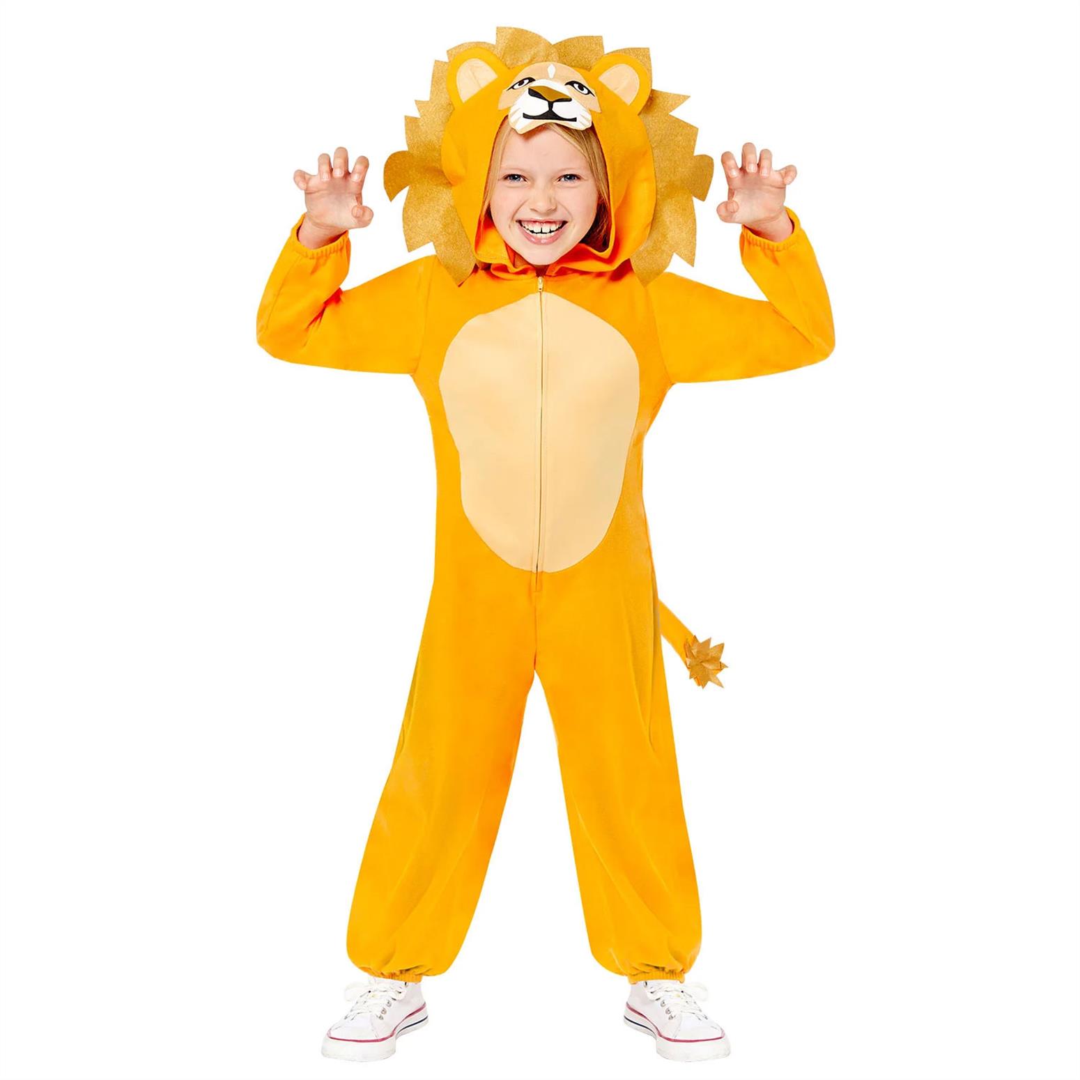 LION ONE-SIZE CHILD DRESS-UP 3-4 YEARS