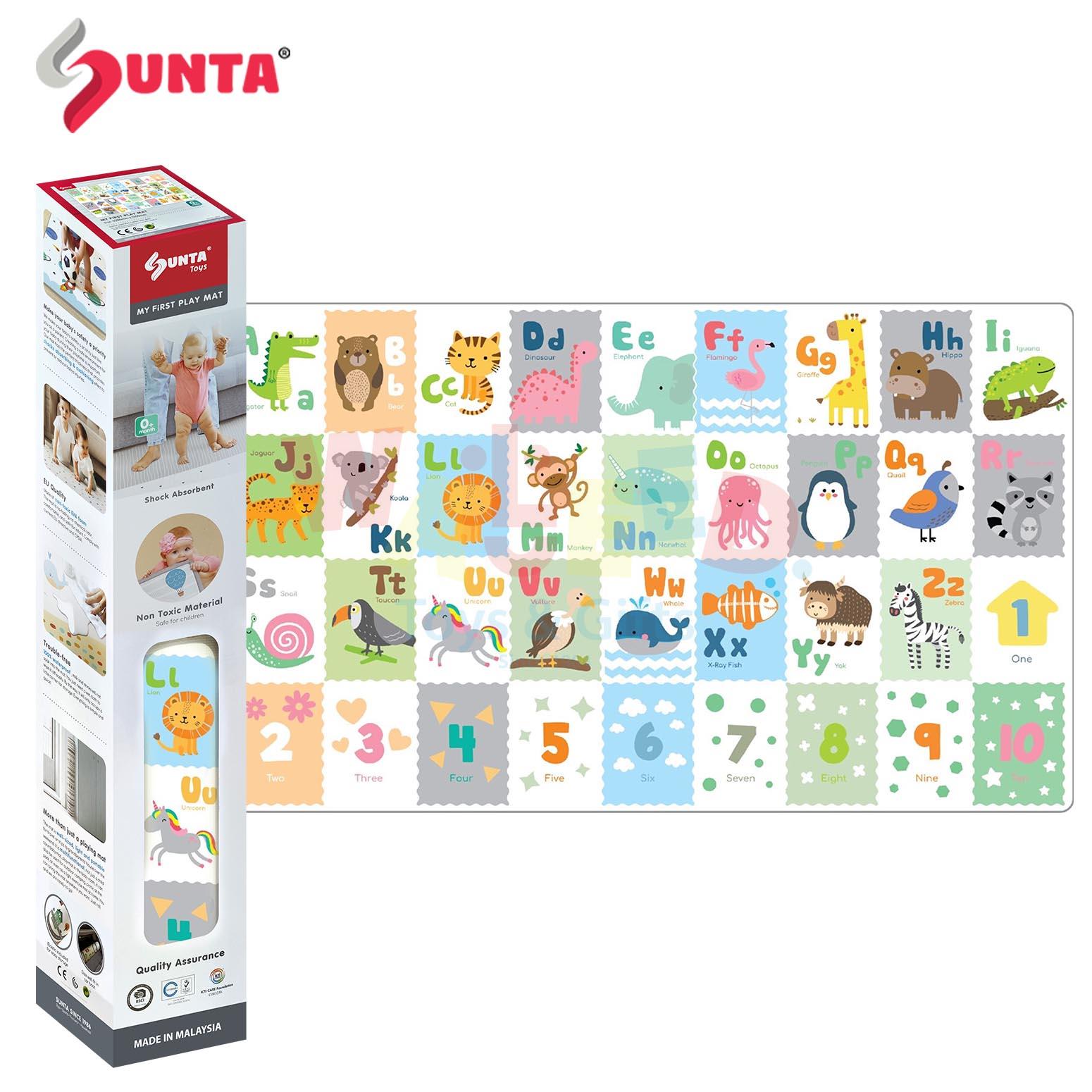 ALPHABET/NUMBER BABY PLAY MAT
