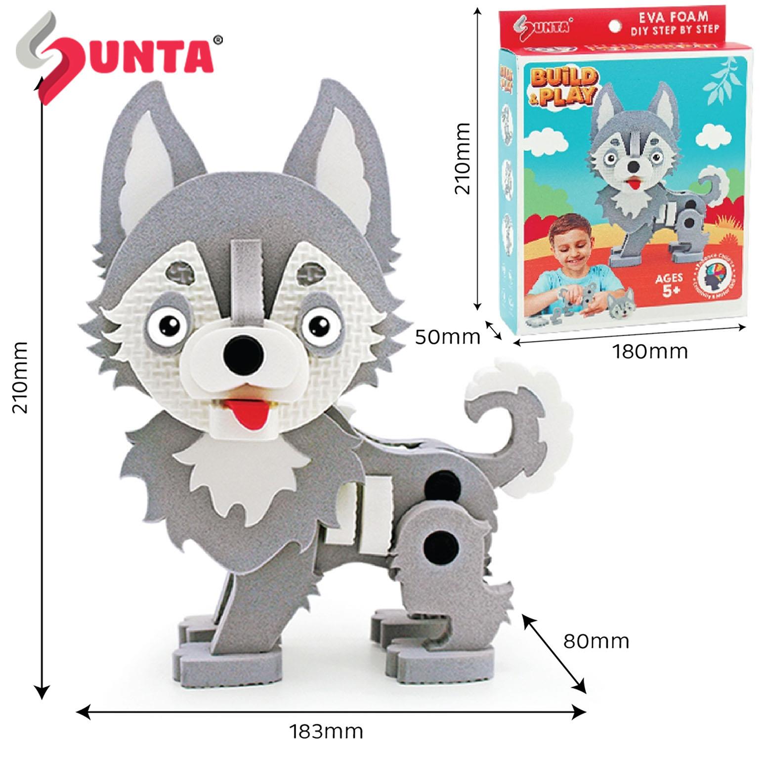 DIY Play Foam- Husky