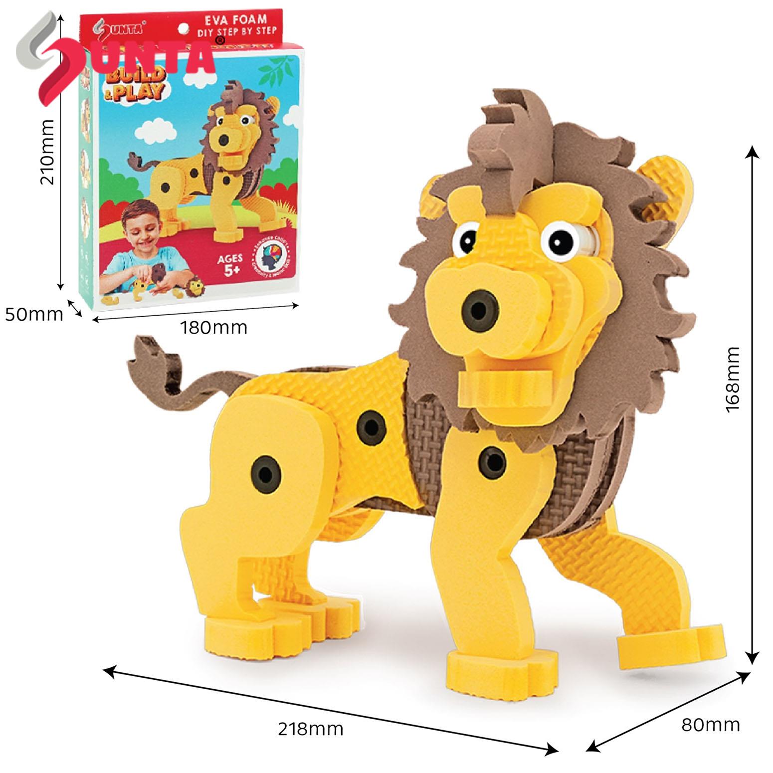 DIY Play  Foam - Lion