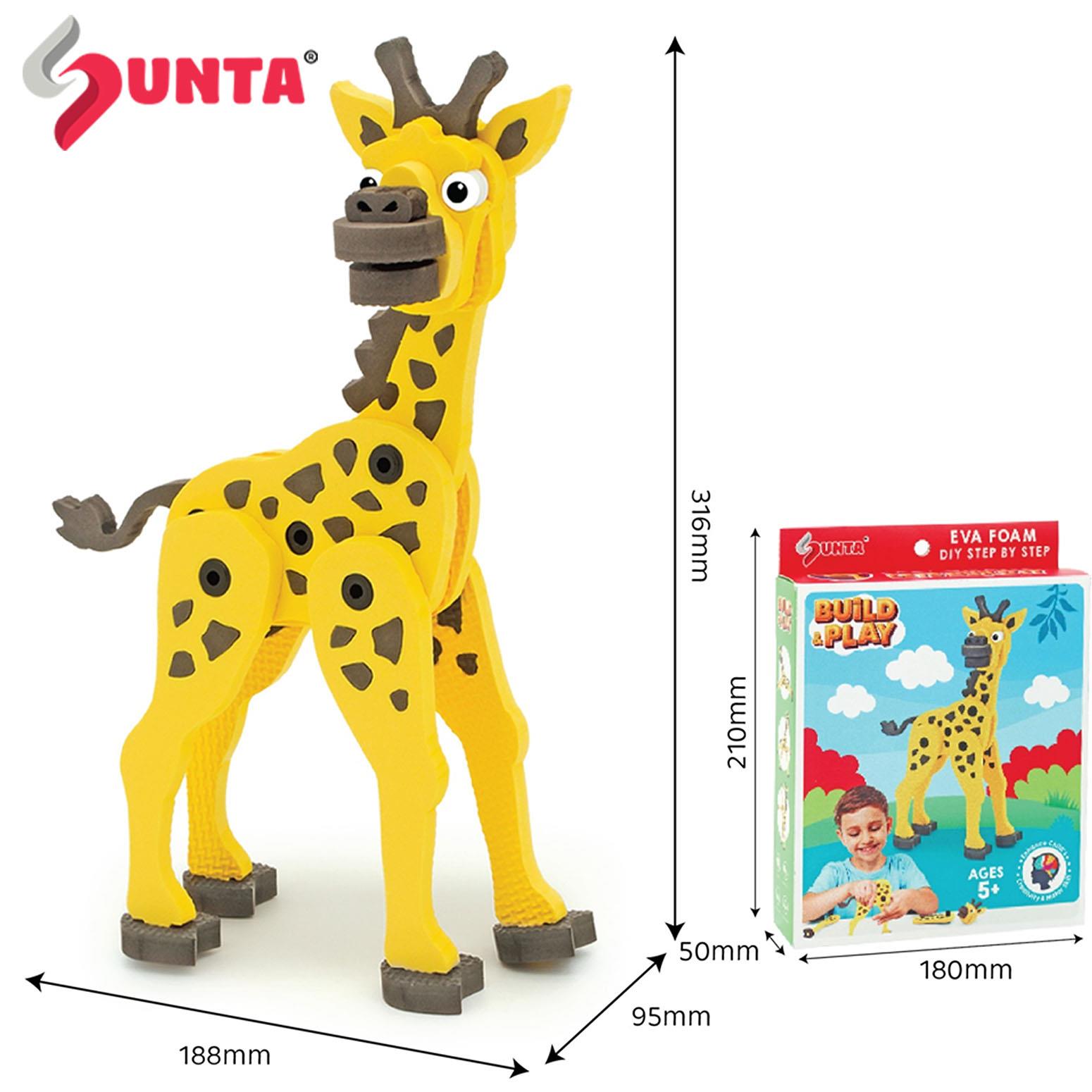 DIY PLAY FOAM - GIRAFFE
