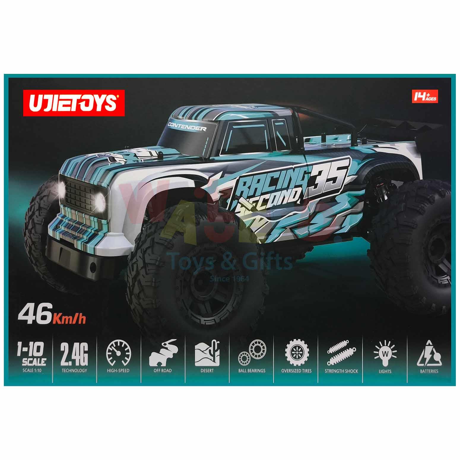 1:16 4WD High Speed Car - Rechargeable