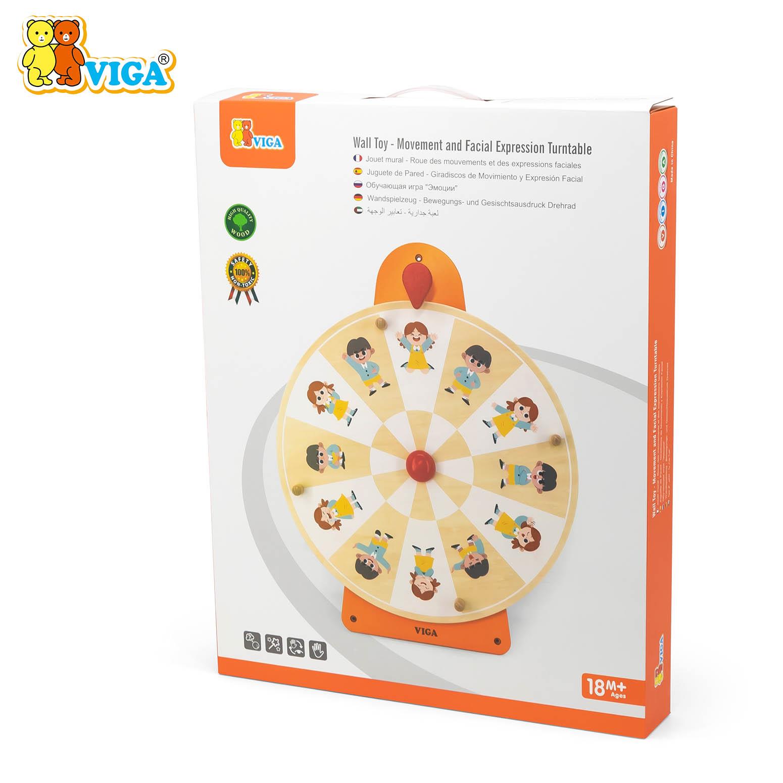 Wall Toy - Movement and Facial Expression Turntable