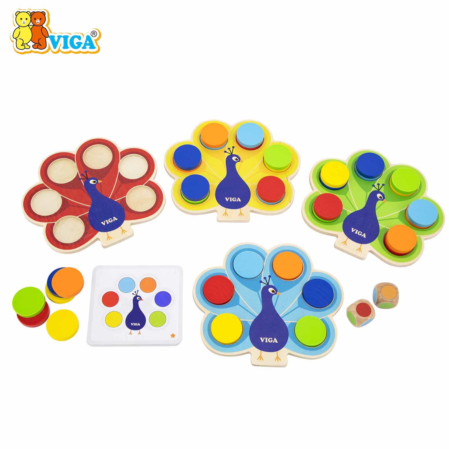 Peacock Color Matching Game