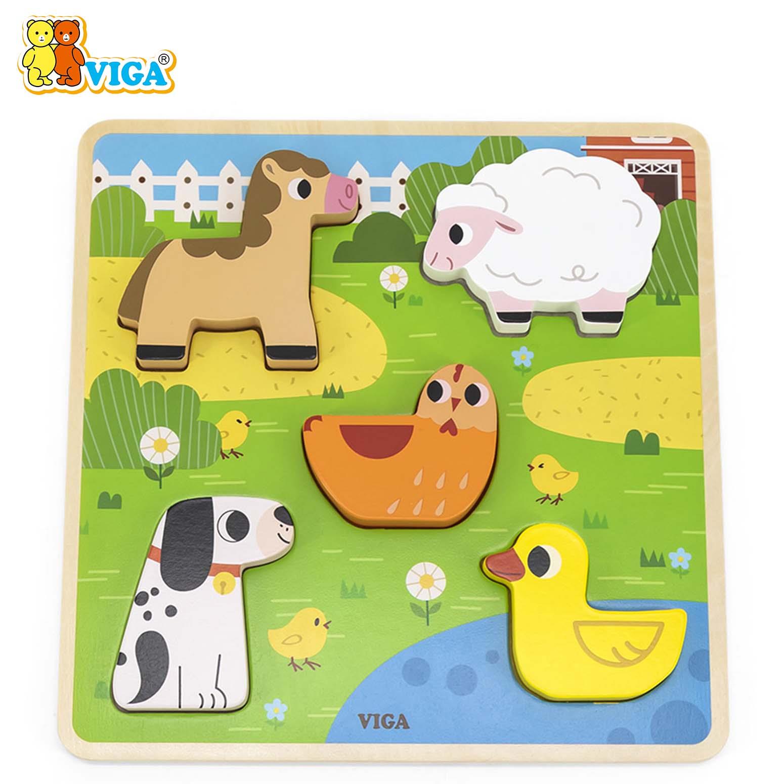Tactile Puzzle - Farm