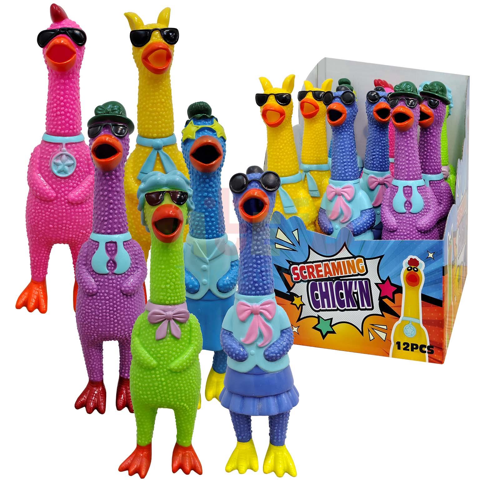 Screaming Chicken Squeeze Toys