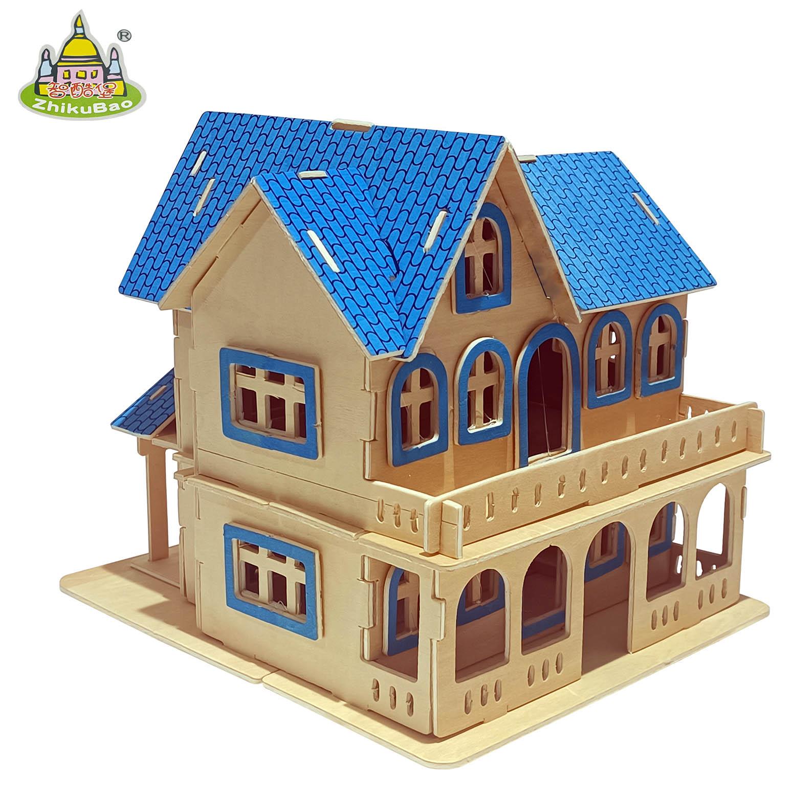 3D Wooden Puzzle Fantasy Villa