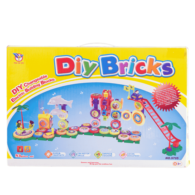 B/O ELECTRIC BRICK BLOCK 83PCS