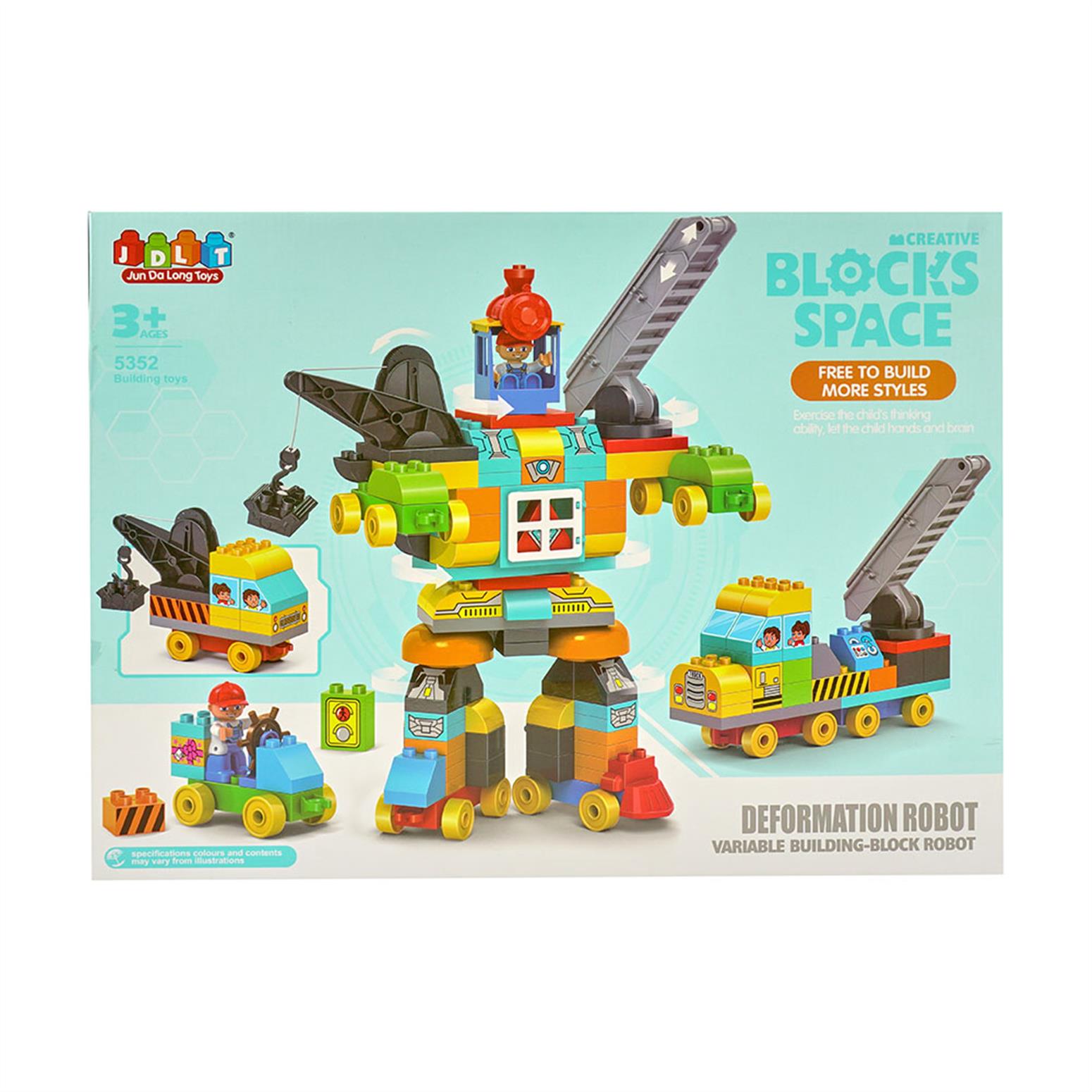 Robot Building Blocks Set