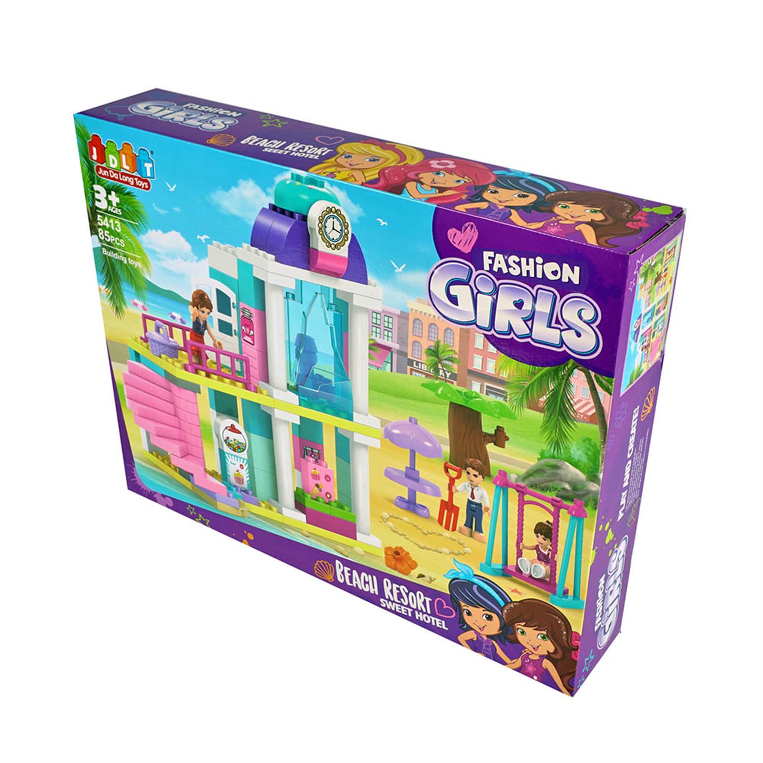 Construction set House on the shore 85 pieces