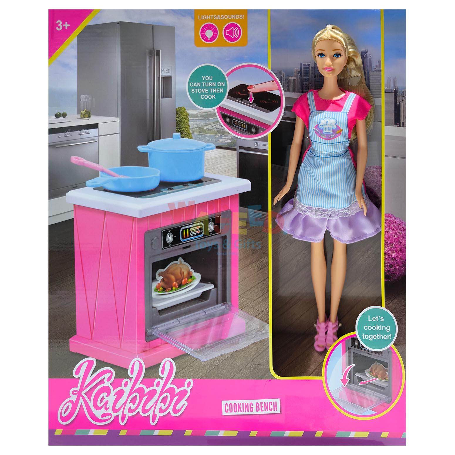 Musical Kitchen Set Doll  Play Set
