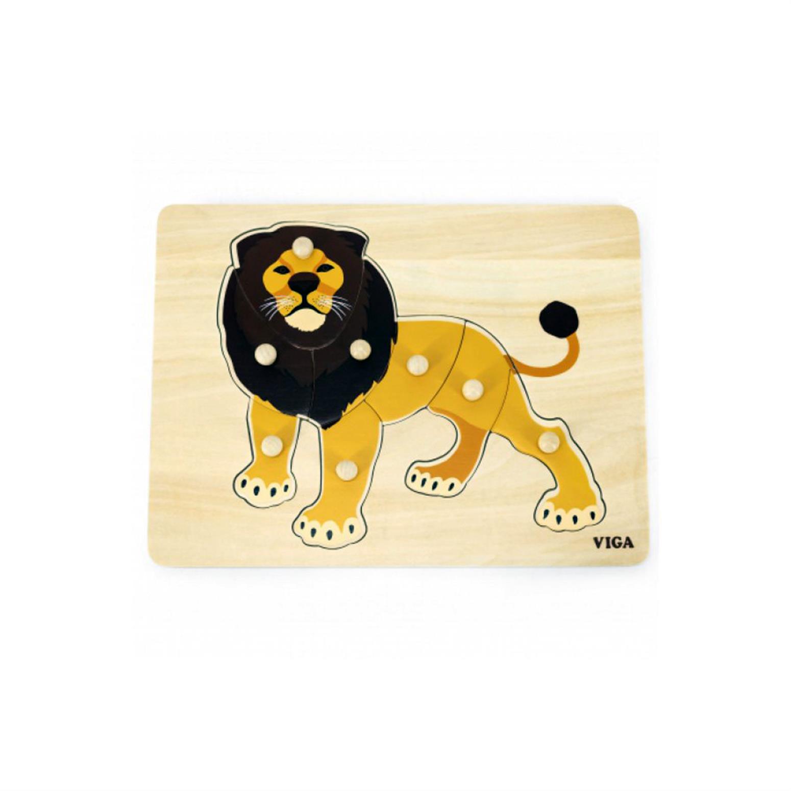Montessori Puzzle Lion