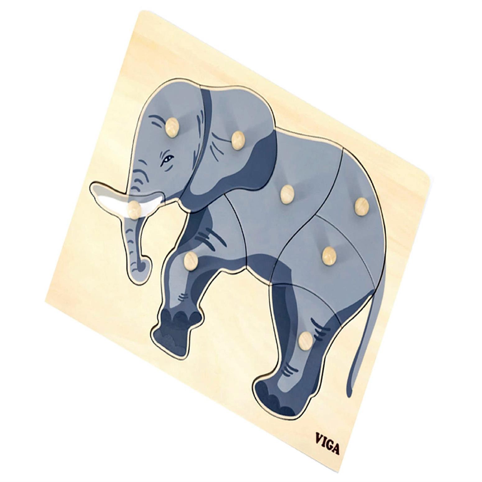 Montessori Puzzle Elephant
