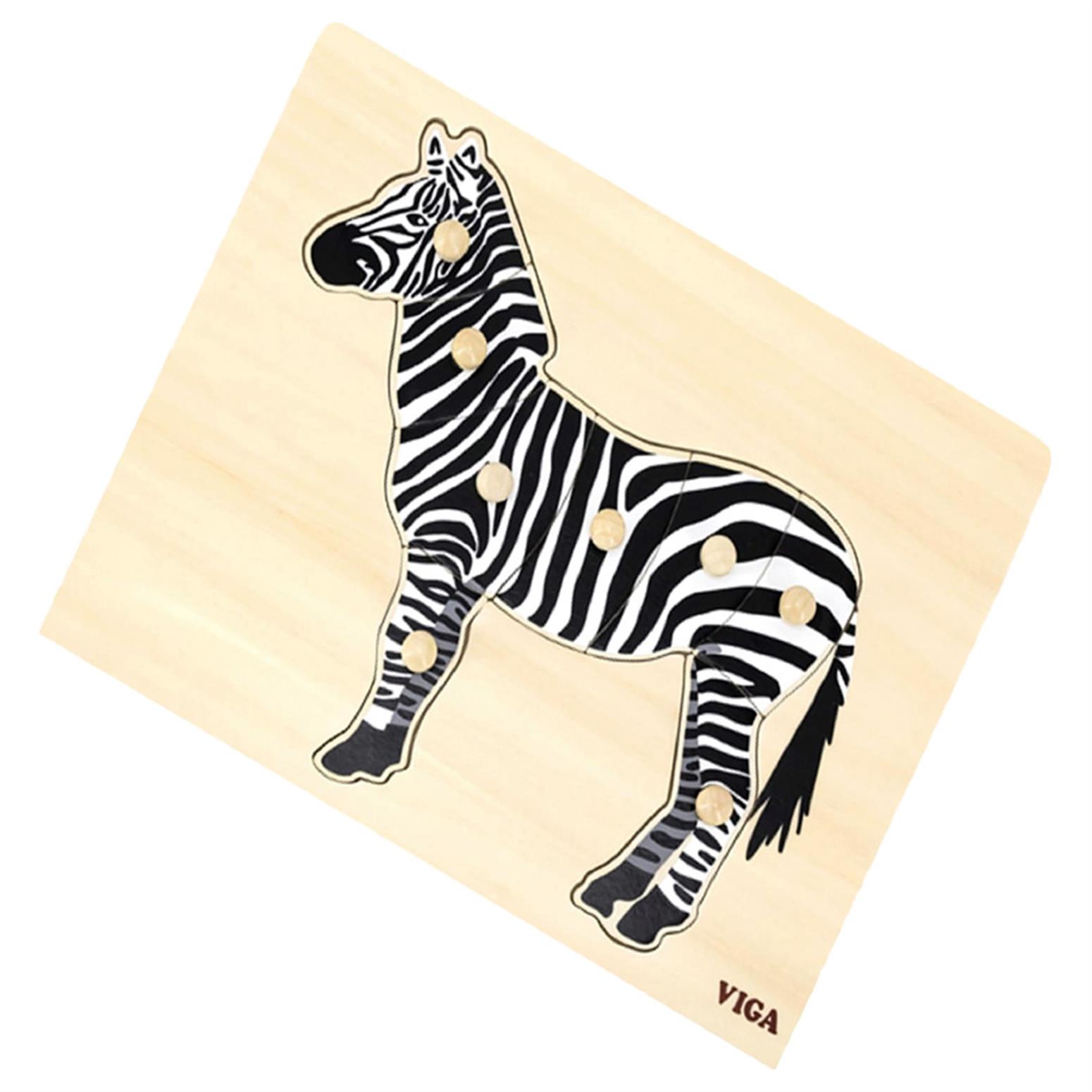 Montessori Puzzle Zebra
