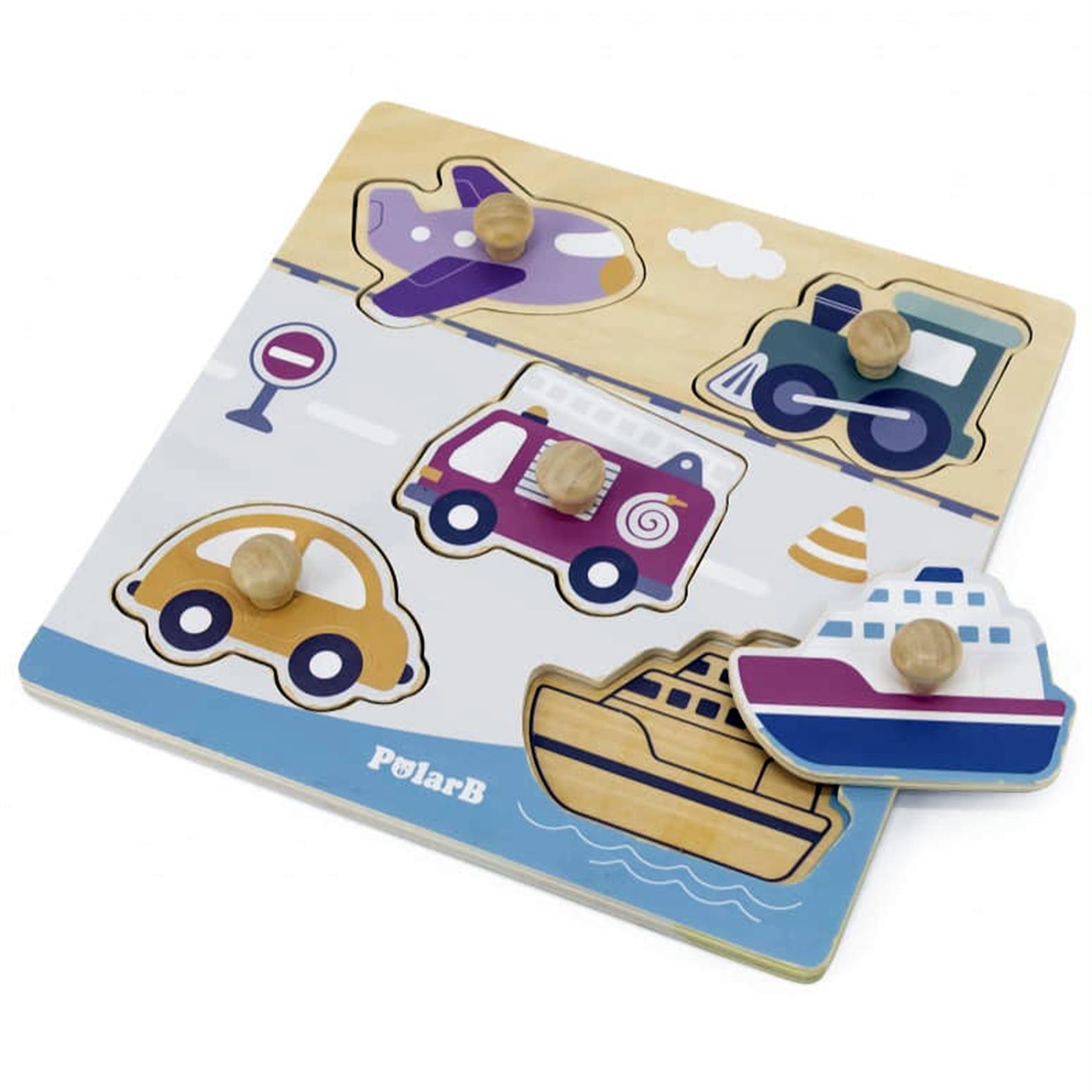 Flat Puzzle -Transportation