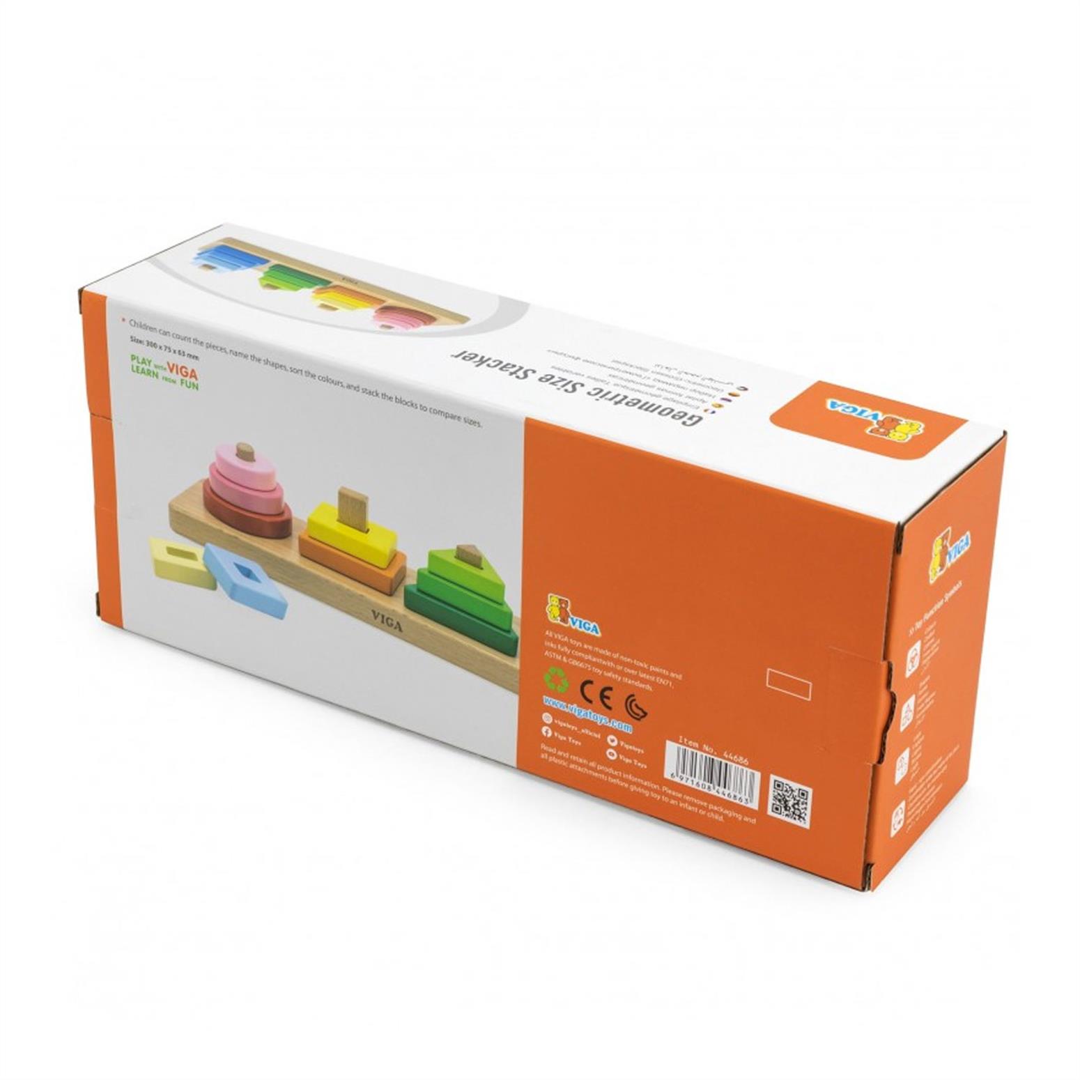 VIGA Geometric Size Stacker