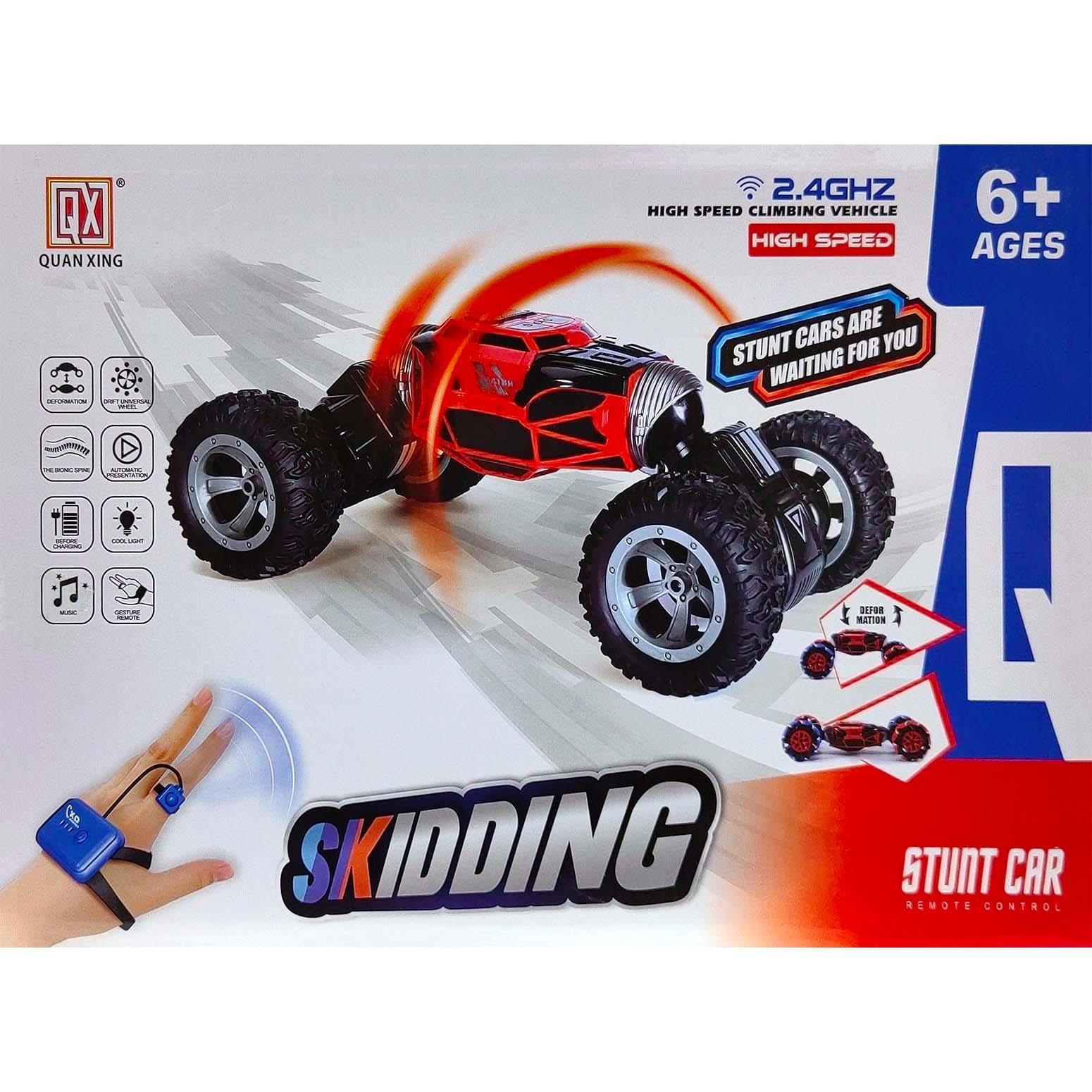 Skidding Remote Control Car