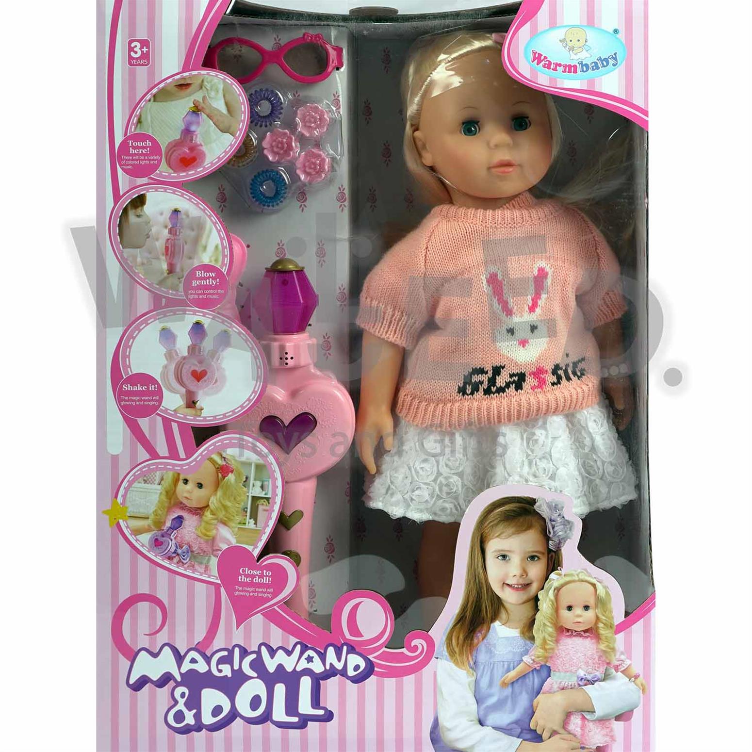 Magic Wand Doll, 40 cm