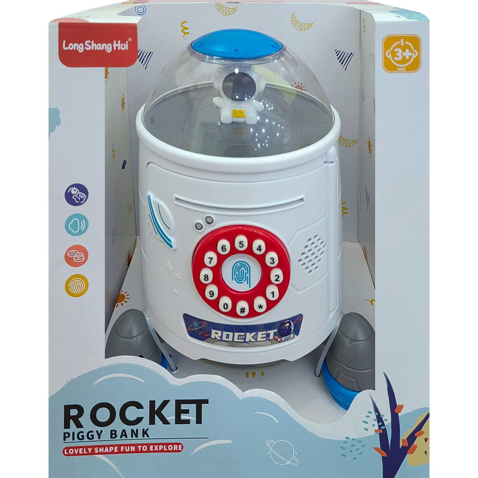 Rocket Piggy Bank