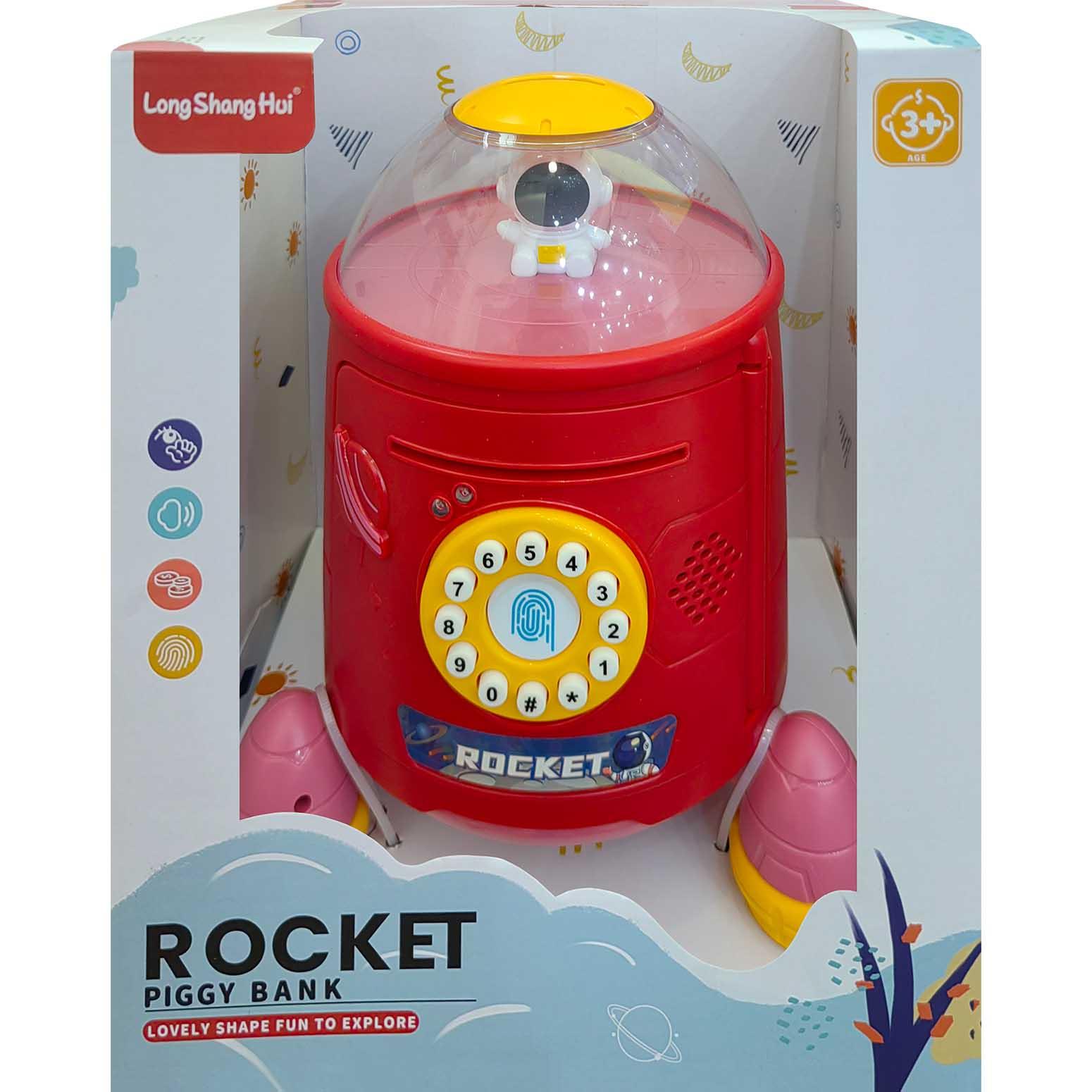 Rocket Piggy Bank