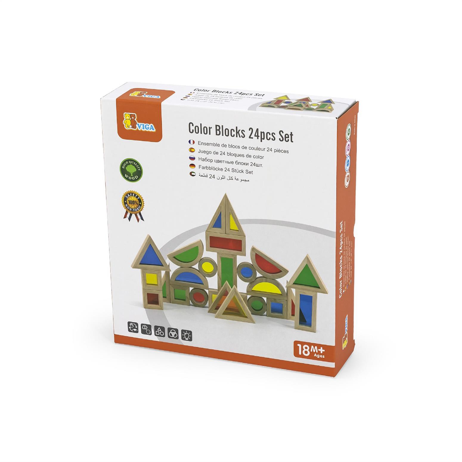 Color Blocks 24pcs Set