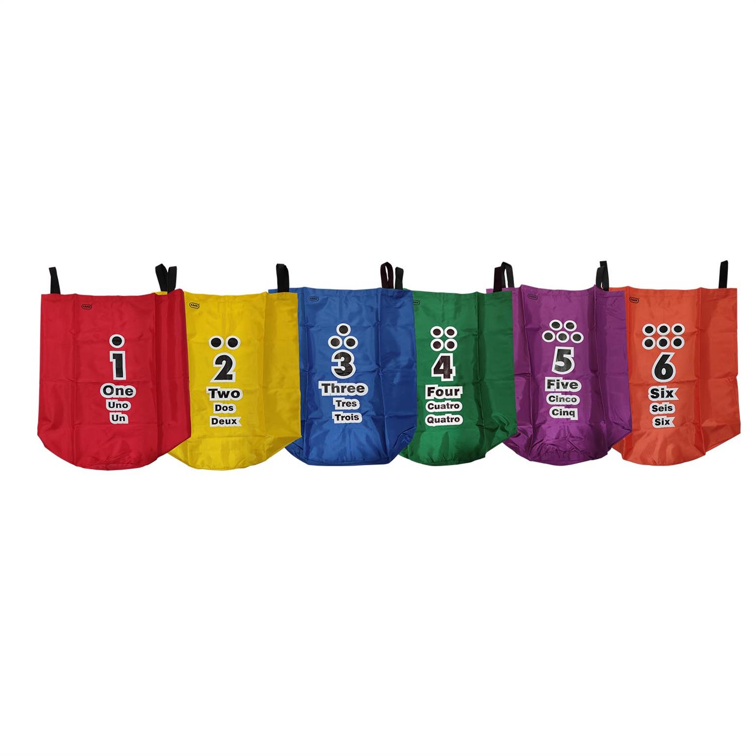Jumping Bags from 1 to 6