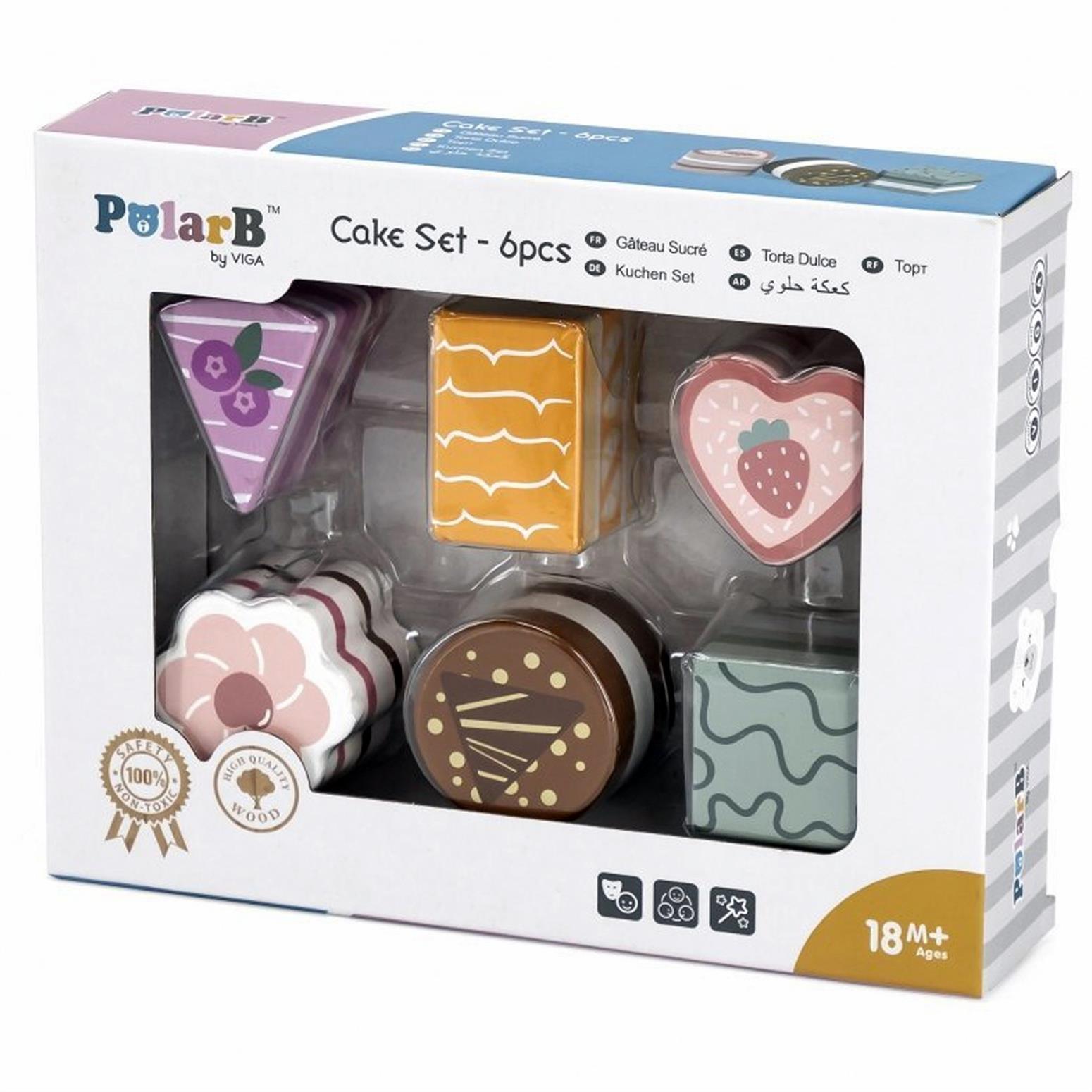 Cake Set - 6pcs