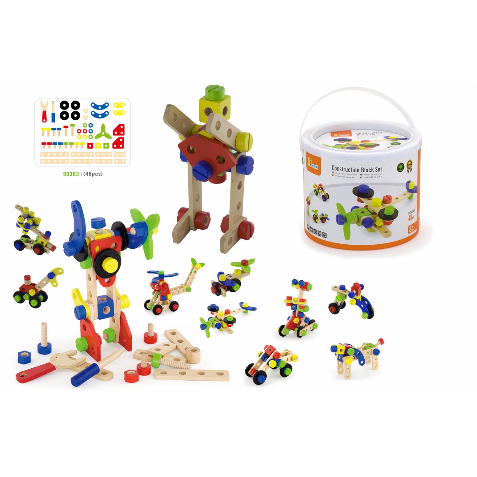Constrcution Block Set - 48 pcs