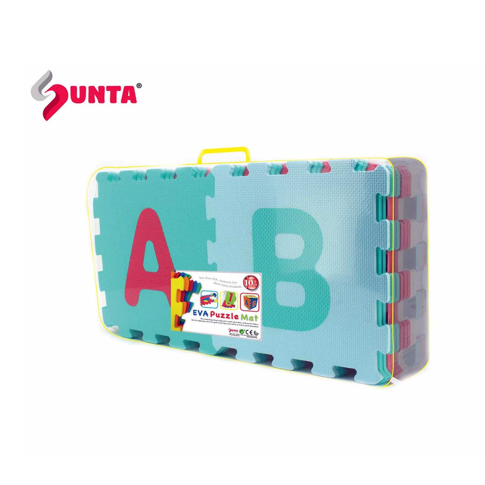 12"-26pcs EVA PUZZLE MAT ALPHABET (A-Z) PVC BAG