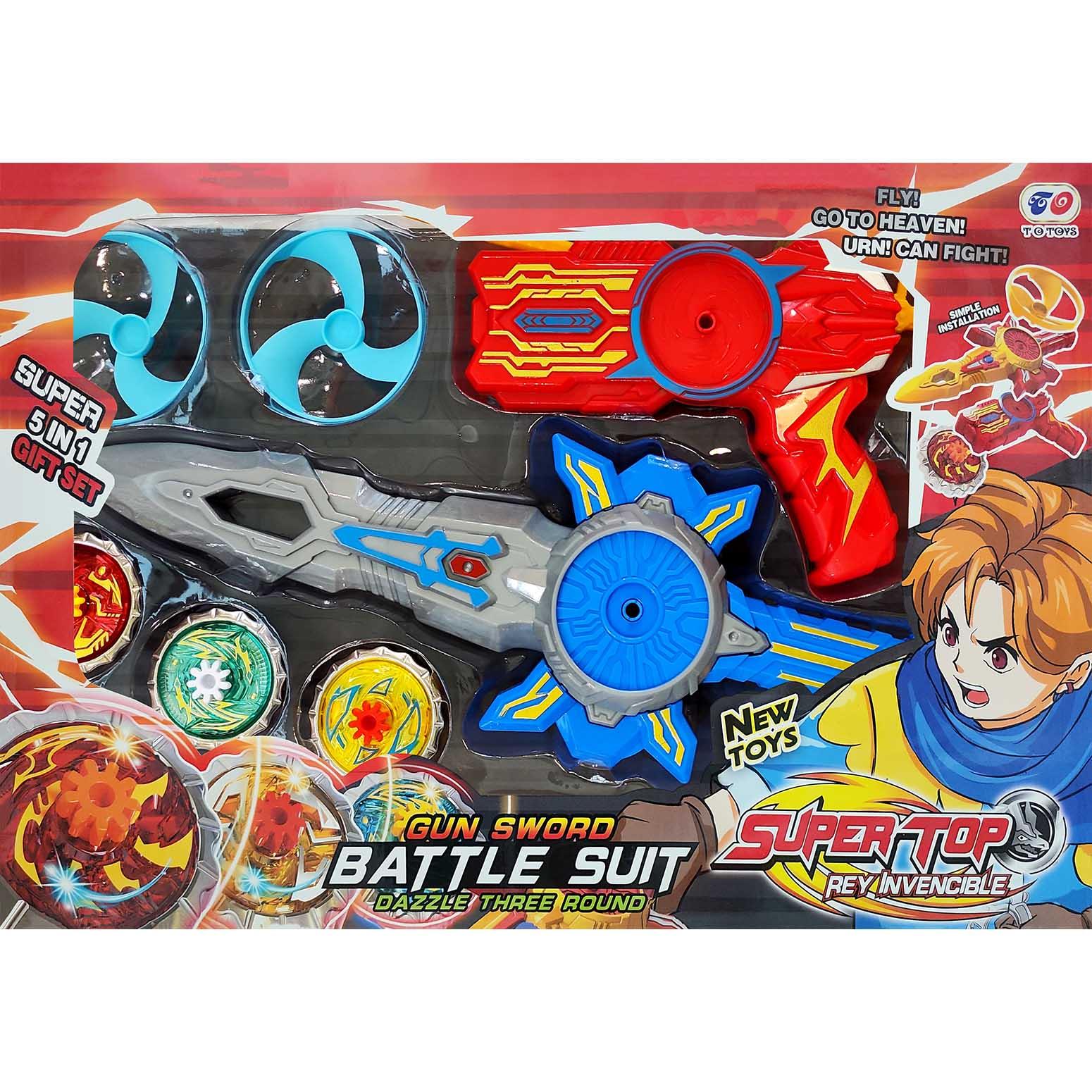 Metal Top Spinner With Light