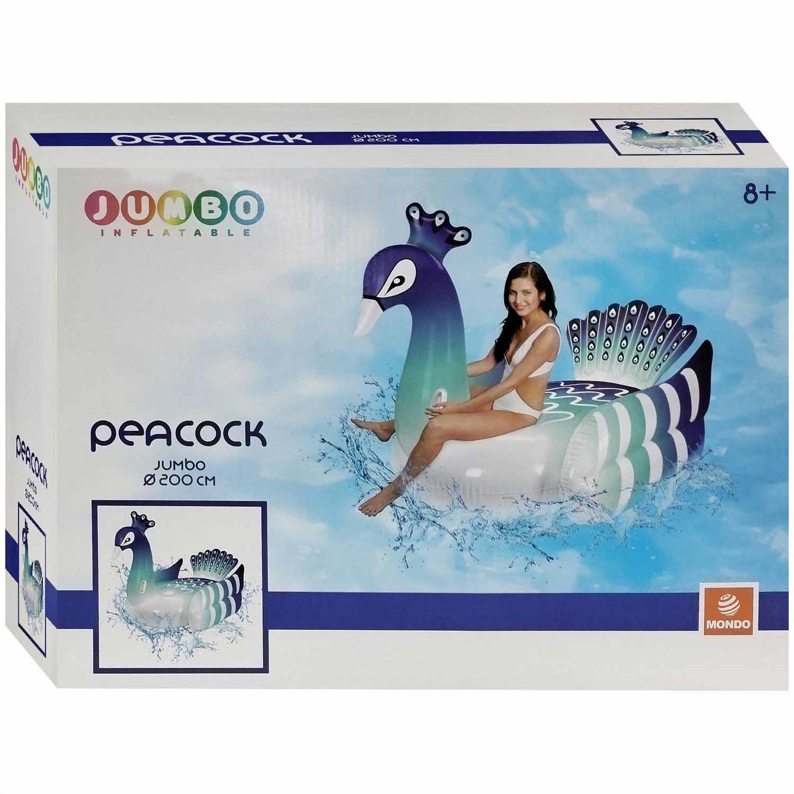 JUMBO PEACOCK IN SCATOLA SINGOLA