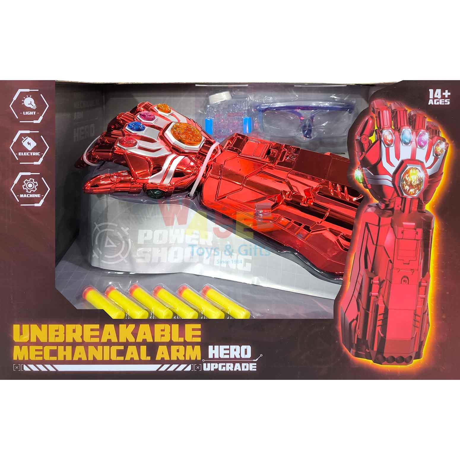 Soft +Water bullet Machanical Arm - Red