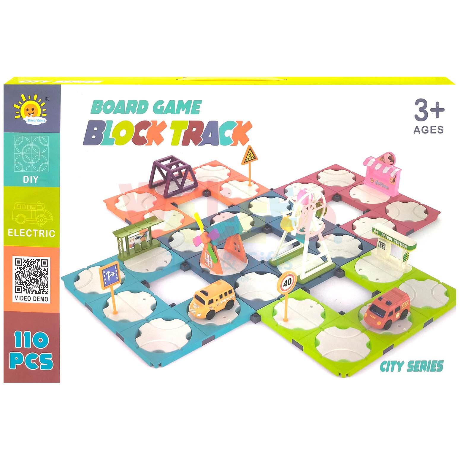 Board Game Blocks Track (110 PCS)
