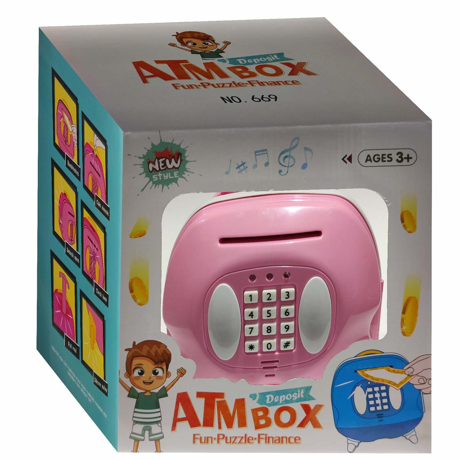 ATM BOX Fun PUZZLE FINANCE
