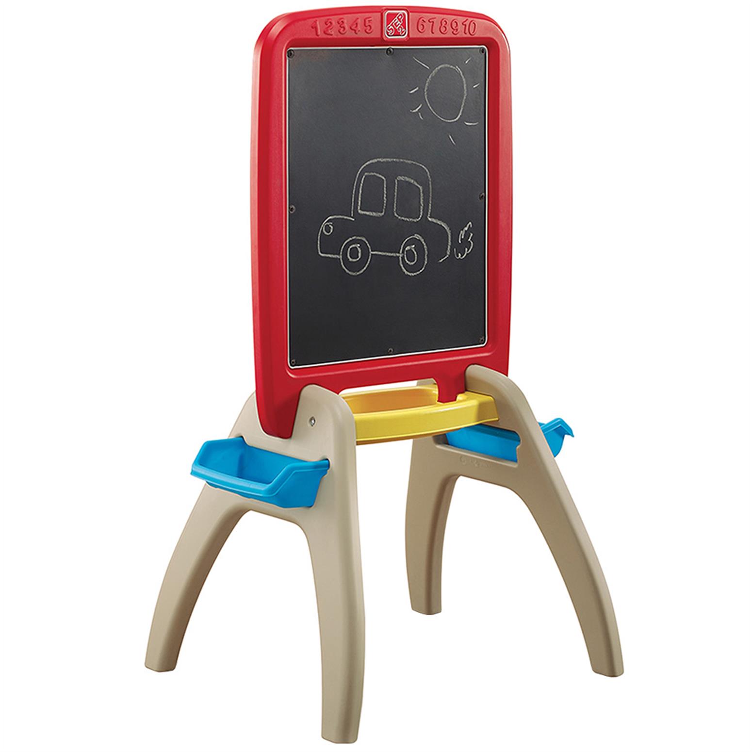 All Around Easel for Two - Red