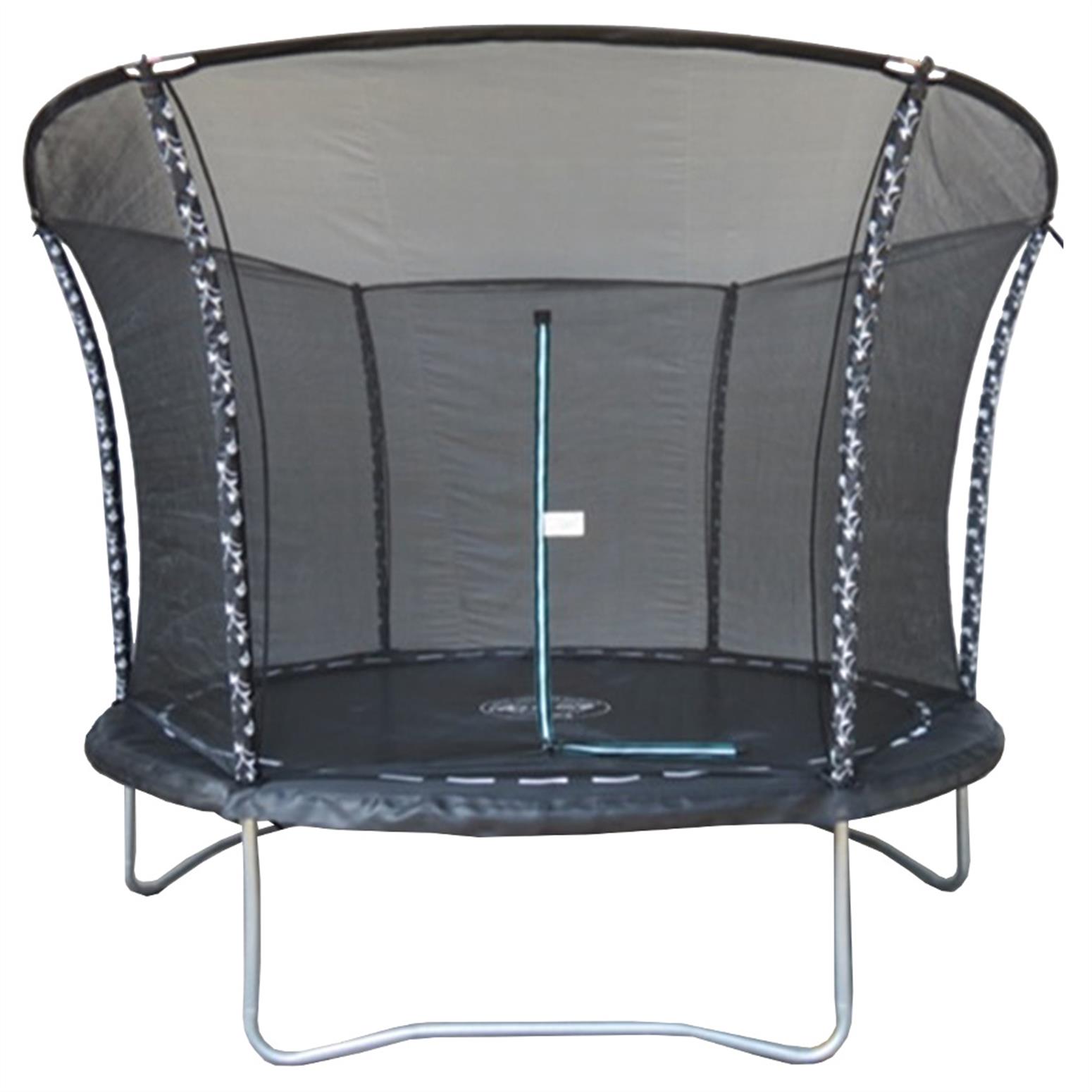 10,F TRAMPOLINE WITH SAFETY NET