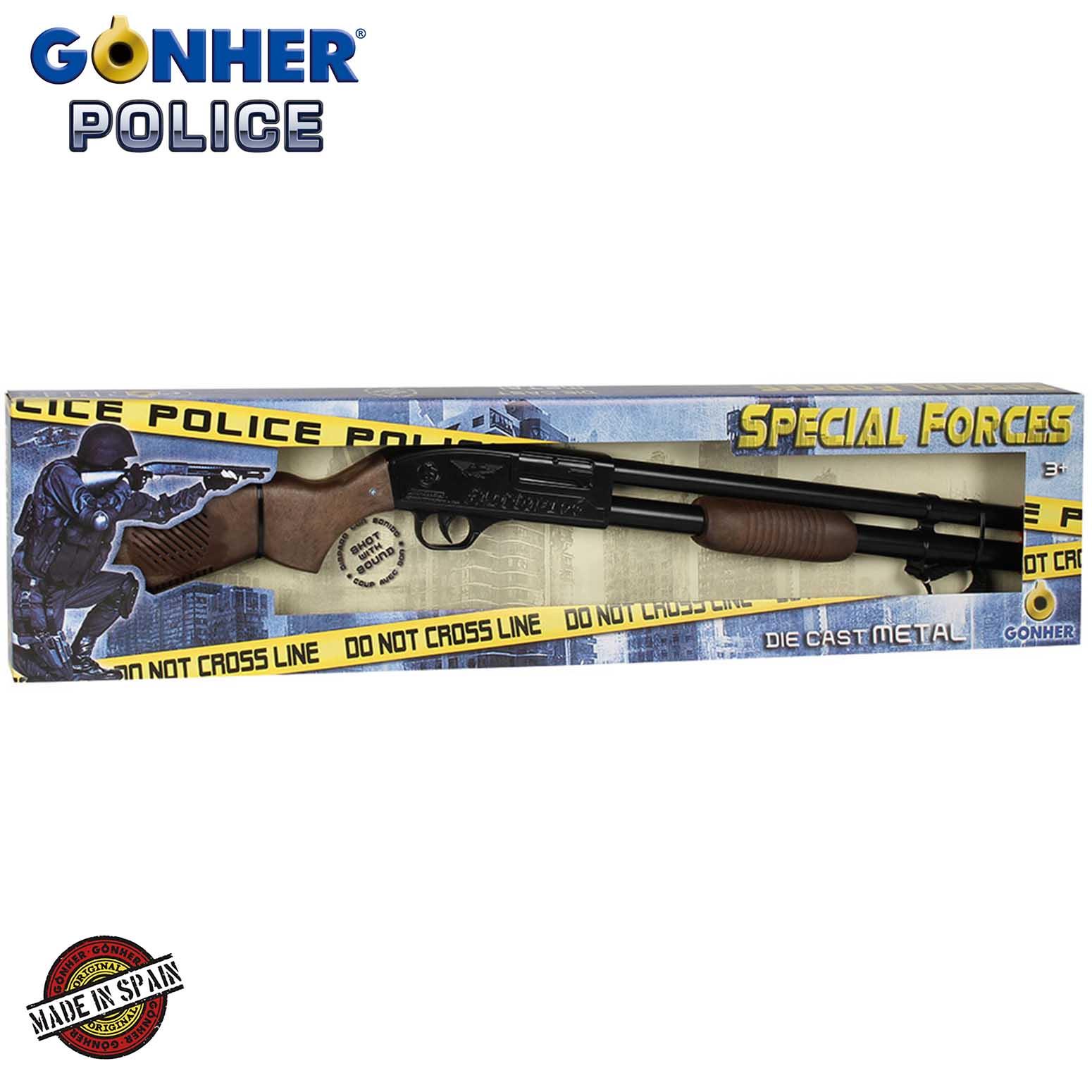 Police Shotgun - Mec. Sound - Black
