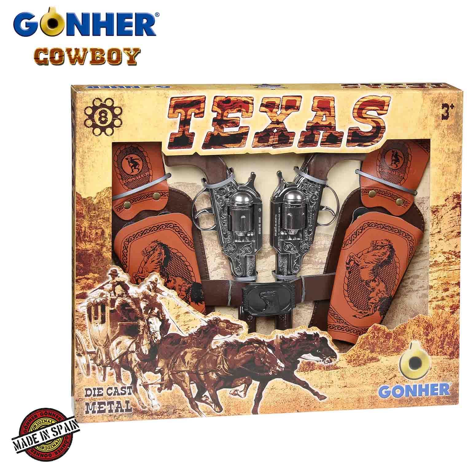 Texas Set 8 shots - Double Revolver