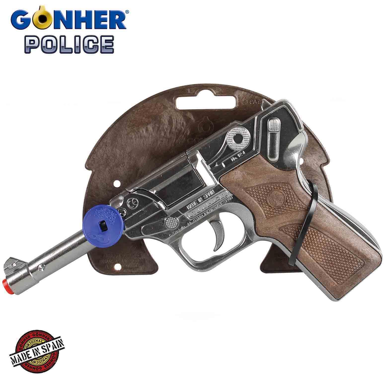 Police Pistol 8 shots - Steel